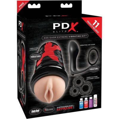 PDX Elite Assgasm Vibrating Kit