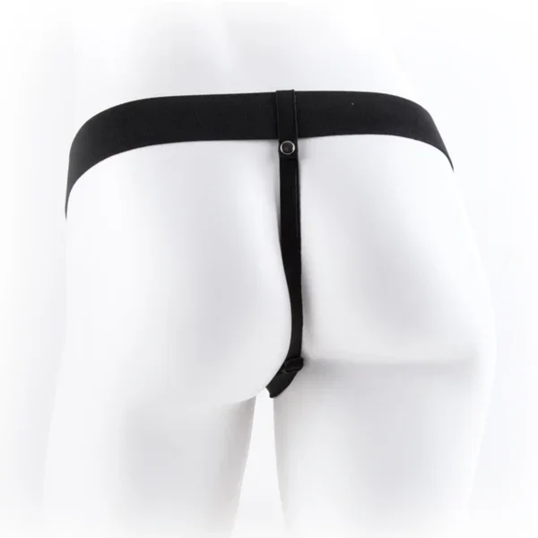Fetish Fantasy 9'' Vibrating Hollow Strap-On With Balls — image 12 of 15