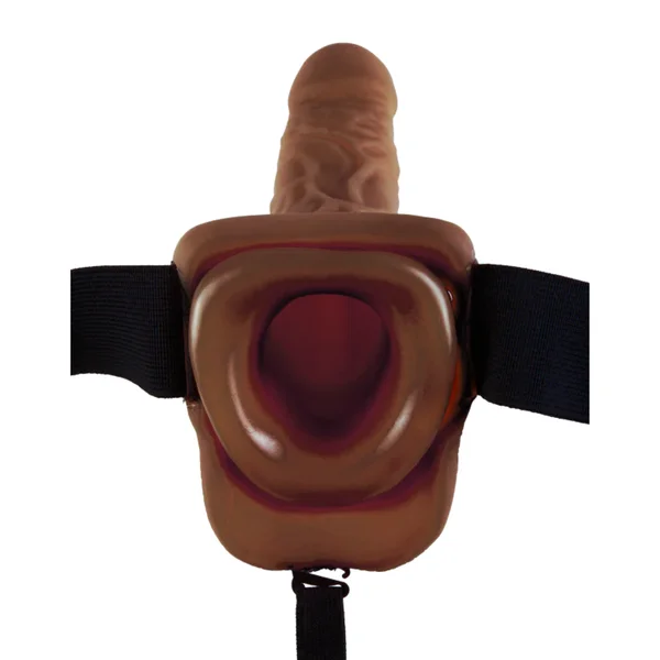 Fetish Fantasy 9'' Vibrating Hollow Strap-On With Balls — image 15 of 15