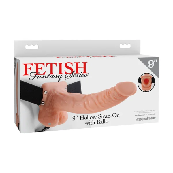 Fetish Fantasy 9'' Hollow Strap On — image 16 of 22