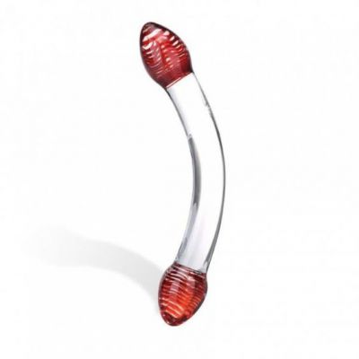 Glas Redhead Double Glass Dildo