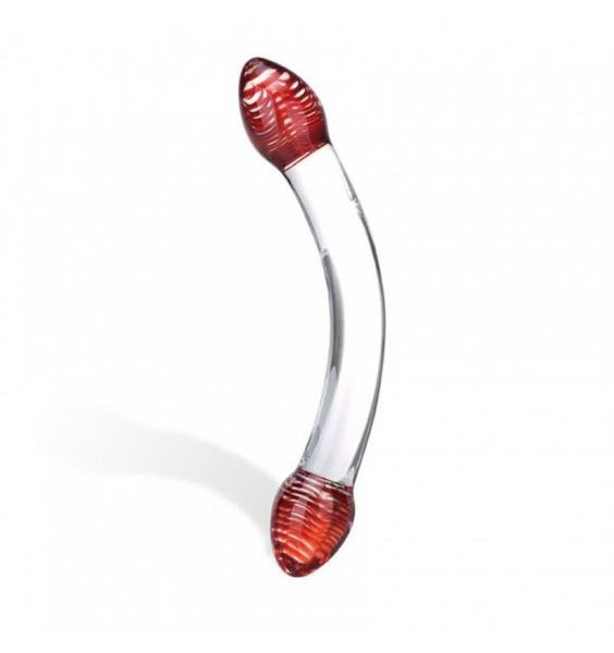 Glas Redhead Double Glass Dildo