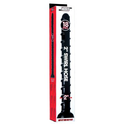 Hosed 18 Long 2 Swirl Hose Dildo