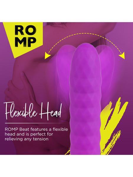 Romp Beat Diamond Textured 6" Bullet Vibrator