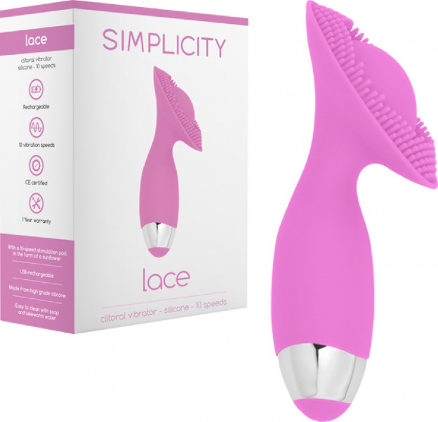 Simplicity LACE G-Spot Clitoral Vibrator