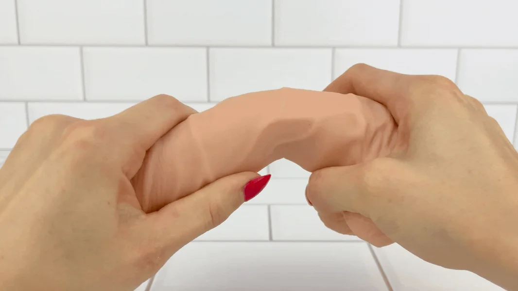 The Real Feel Vibrator With Balls - Extra Thick Dildo — image 11 of 17