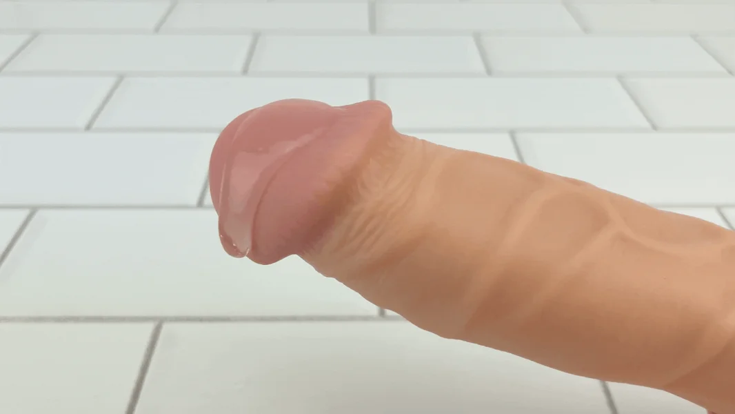 The Real Feel Vibrator With Balls - Extra Thick Dildo — image 13 of 17