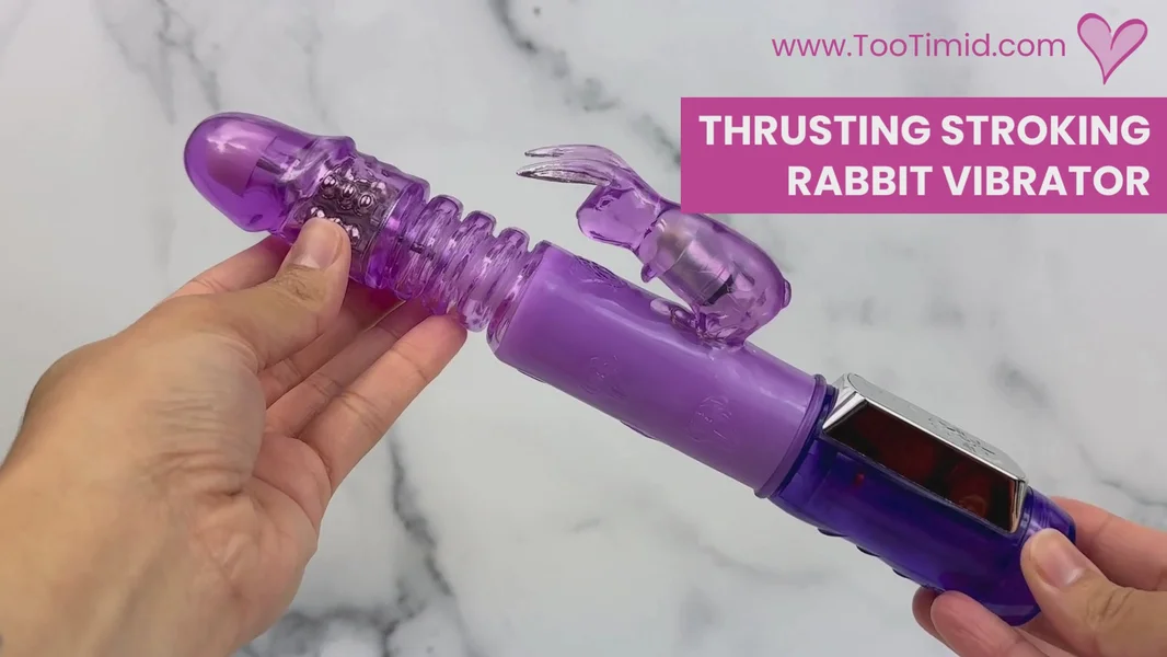 Thrusting Stroking Rabbit Vibrator — image 22 of 24