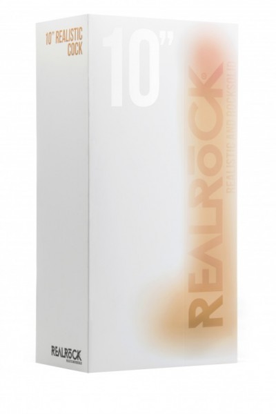 RealRock Large Realistic 10 Inch Dildo with Balls