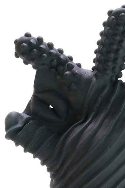 Shots Toys Silicone Textured Male Masturbation Glove