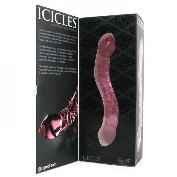 Icicles No. 55 Double Sided Glass Dildo