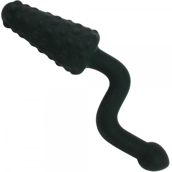Swirling Pleasures Silicone Nubby Anal Crank