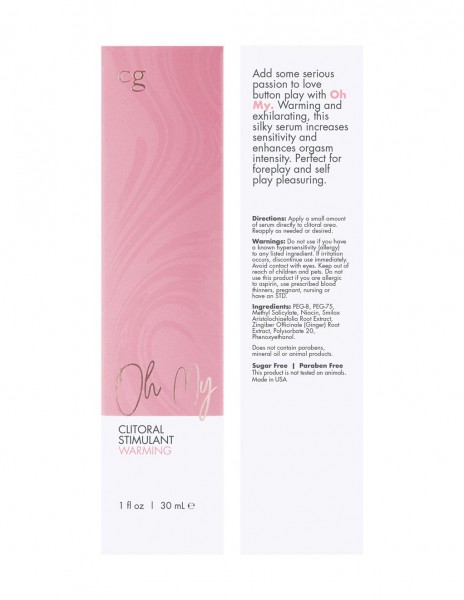 CG Oh My Warming Clitoral Stimulant
