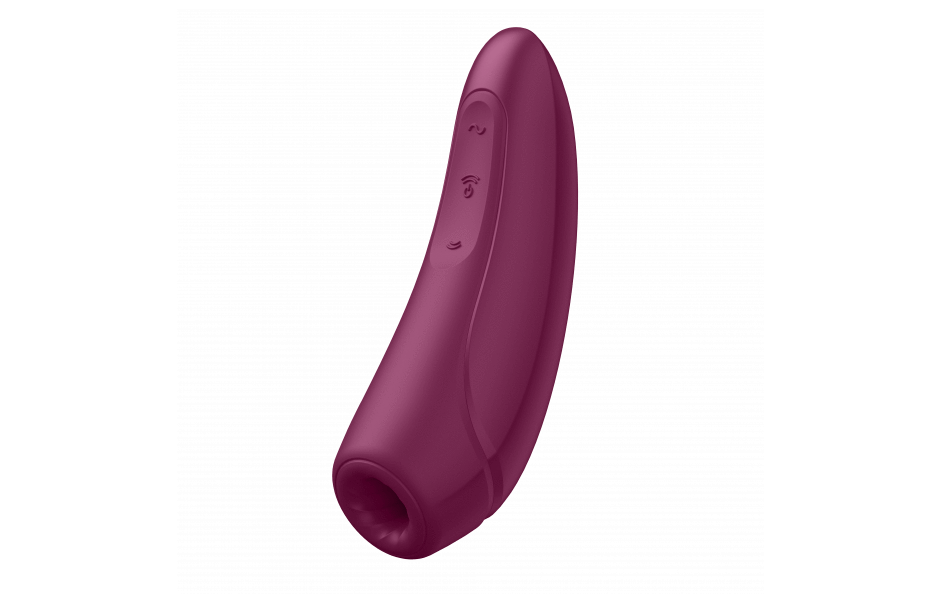 Satisfyer Curvy 1 Plus Air Pulse Clitoral Stimulator With Vibration & App