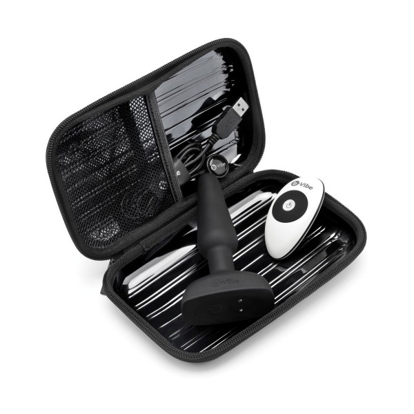 B Vibe Remote Trio Butt Plug with 3 Motors