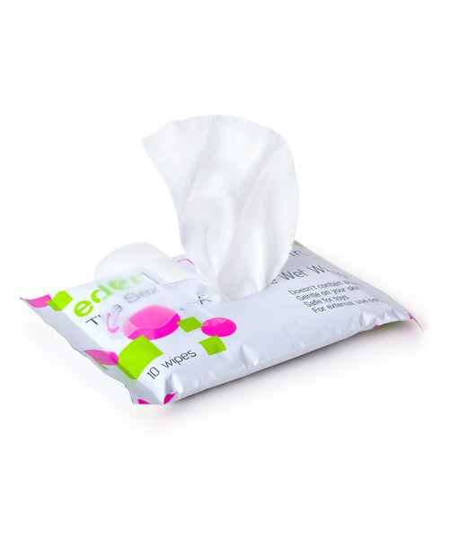 Eden toy and body wipes