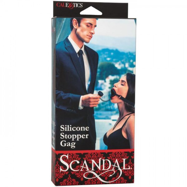 Scandal Silicone Stopper Gag