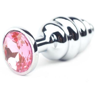Metal Butt Plug VI Pink
