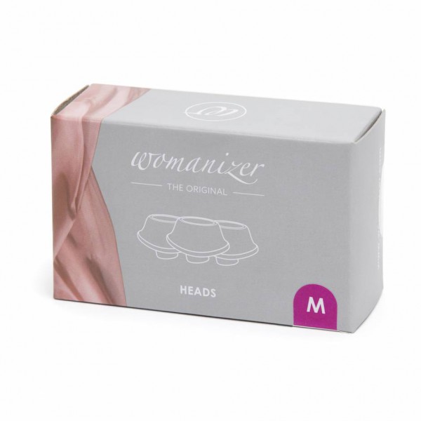 Womanizer Vibrator Replacement Heads Medium (3 Pack)
