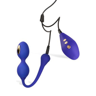 California Exotic Electro Stimulation Dual Kegel Exerciser with Remote
