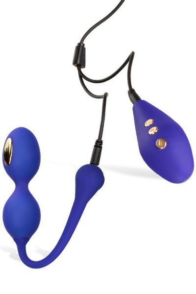 California Exotic Electro-Stimulation Dual Kegel Exerciser with Remote