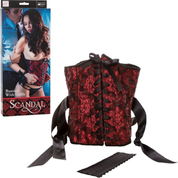 Scandal Bustier with Cuffs
