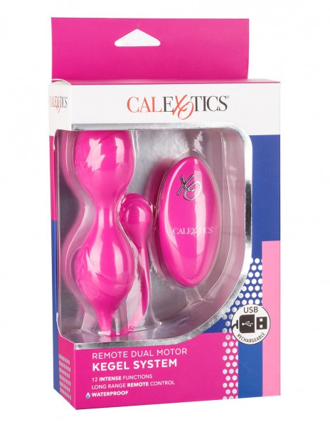 Dual Motor Vibrating Kegel Ball w/ Remote Control