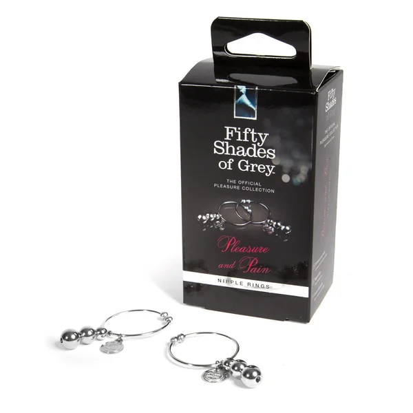 Fifty Shades Pleasure & Pain Nipple Rings — image 9 of 9