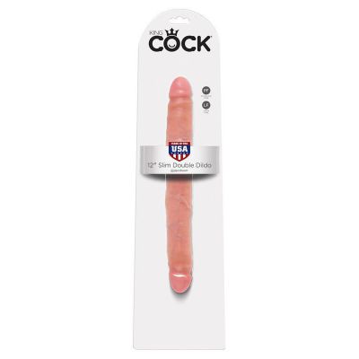 King Cock 12 in Slim Double