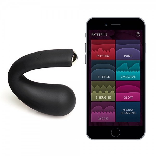 Je Joue Dua V2 Partner-Controlled 8.25" G-Spot & Clitoral Vibrator