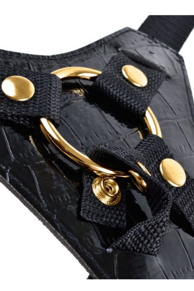 Pipedream Gold Designer 7" Strap-On