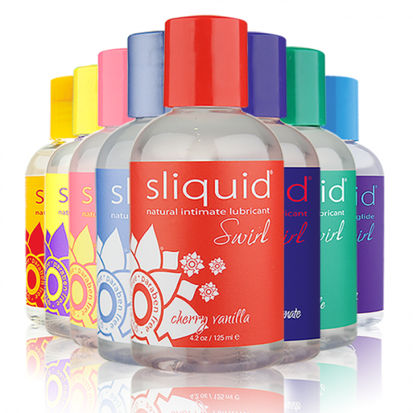 Sliquid Naturals Swirl Water-Based Flavored Lubricant