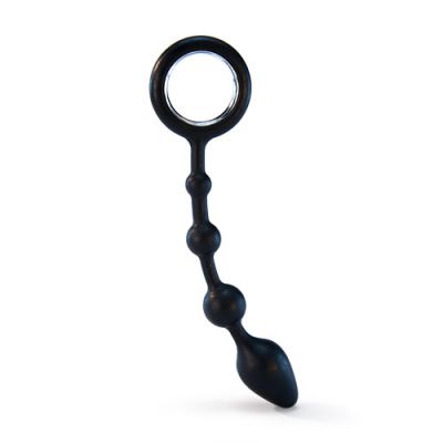 O ring silicone anal beads