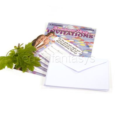 Bachelorette party invitations