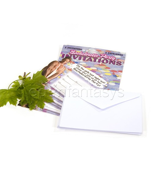 Bachelorette party invitations