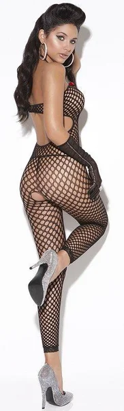 Black Footless Bodystocking - One Size and Queen Available — image 11 of 13