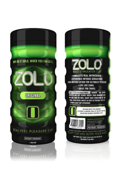 ZOLO Real-Feel Pleasure Cup Masturbator - Original