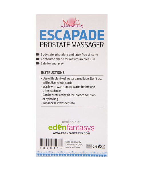 Escapade prostate massager