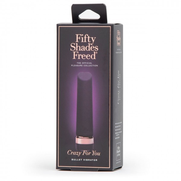 Fifty Shades Freed Crazy For You Rechargeable Bullet Vibrator