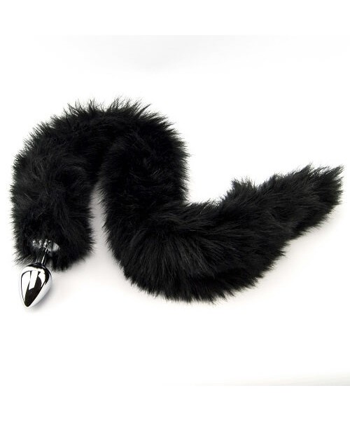 Furry Fantasy Black Panther Tail Butt Plug — image 4 of 14