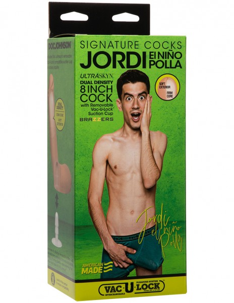 Signature Cocks Jordi El Nino Polla Ultraskyn 8 Inch Cock