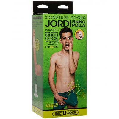 Signature Cocks Jordi El Nino Polla Ultraskyn 8 Inch Cock