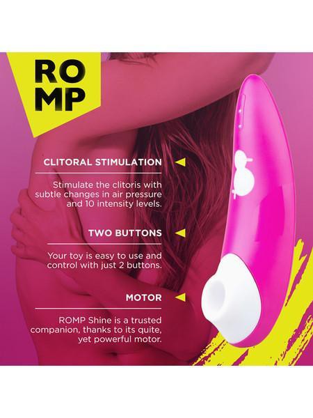 Romp Shine Pleasure Air 6" Clitoral Stimulator