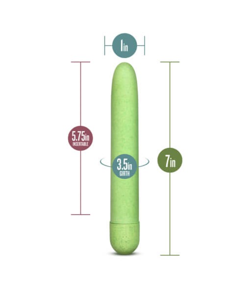 Gaia Biodegradable Eco Vibrator Green — image 4 of 6