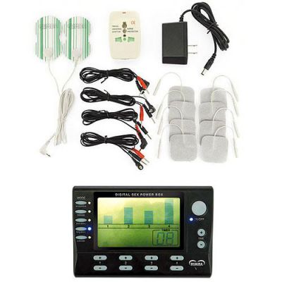 Rimba Electro Stimulation Power Box Set With LCD Display