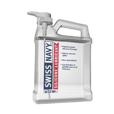 Swiss Navy Silicone Lubricant 1gal 3 8L