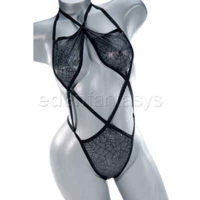 Sensual lingerie exotic web teddy