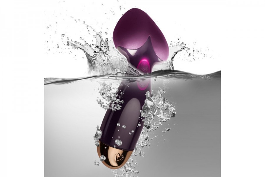 Rocks Off Purple Heart Massager — image 5 of 10