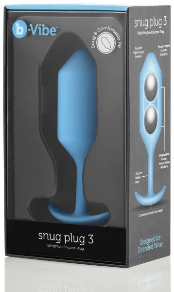 bVibe Snug Plug - Weighted Butt Plugs