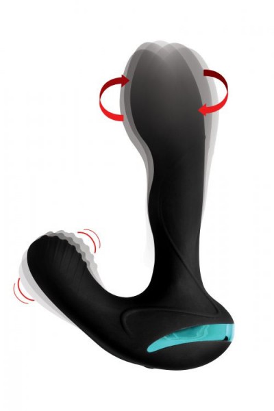 Prostatic Play Rotating & Vibrating 6.75" Prostate Massager